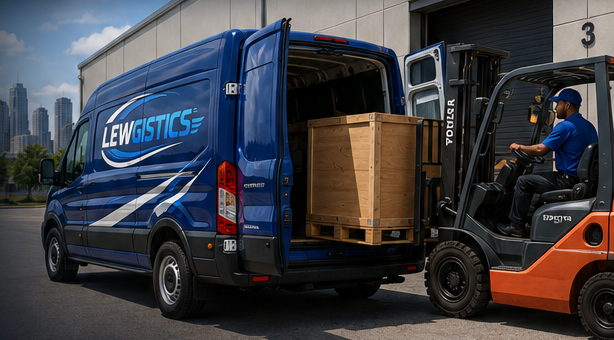 Lewgistics cargo van